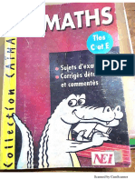 Caïman Sujets Maths Tle D