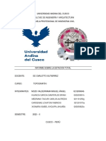 Informe Estacion Total