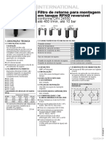 Hydac - Filtro Retorno