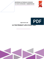 6.5 The Product Life Cycle: Task: Universidad Autonoma de Chihuahua Facultad de Contaduria Y Administracion