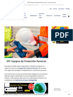 EPP - Equipos de Protección Personal - Grupo Casa Lima