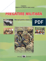 Pregatire Militara Clasa 9. Manual - Capitan Alberto Florian Bacanu