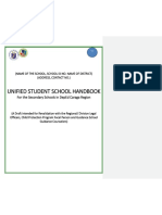 Unified Student School Handbook