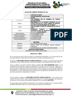 Comite de Obra N. 4 Suspension N. 3