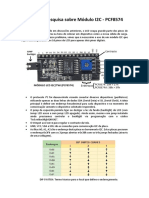 Módulo I2C PCF8574 no Arduino