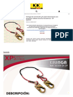Eslinga de Restricción y - o Posicionamiento Con Protector Tubular de Alta Resistencia - XP SAFETY