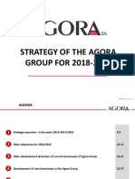 Strategy of The Agora GROUP FOR 2018-2022
