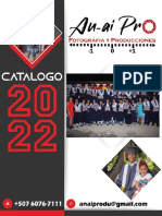 Catalogo de Sesion de Fotos de Graduando 2022