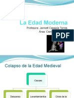 Diapositivas de La Edad Moderna