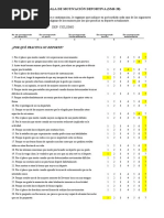 Test Ansiedad Precompetitiva Csai 2 | PDF | Ansiedad | Psicologia POSITIVA