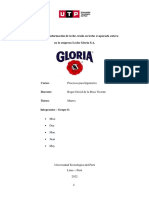 Avance Trabajo - Grupo Gloria