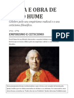 David Hume: empirista e cético escocês