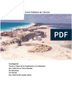 La saturación urbana de la Zona Hotelera de Cancún: del plan original al futuro de la ciudad