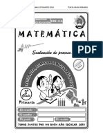 1ra Prueba Matematica