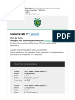 Confirmação de Encomenda #1859494