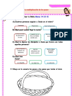 Religion Fichala Multiplicacin de Los Panes WORD