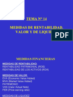 Sesion 14 2011-Ii Medidas de Rentabilidad y Valor