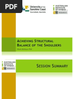 Structural Balance of Shoulders