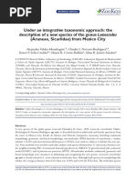 Loxosceles Tenochtitlan A. Valdez, I. Navarro