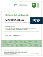 Marshabilla - : Statement of Participation