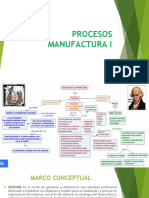 Procesos de manufactura y gestión