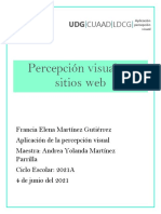 Percepción visual sitios web