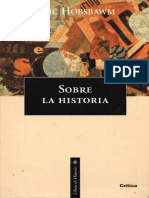 Sobre La Historia. Hobsbawm