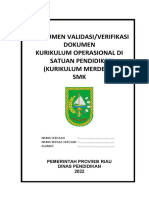 Instrumen Validasi KOSP SMK 2022-2023