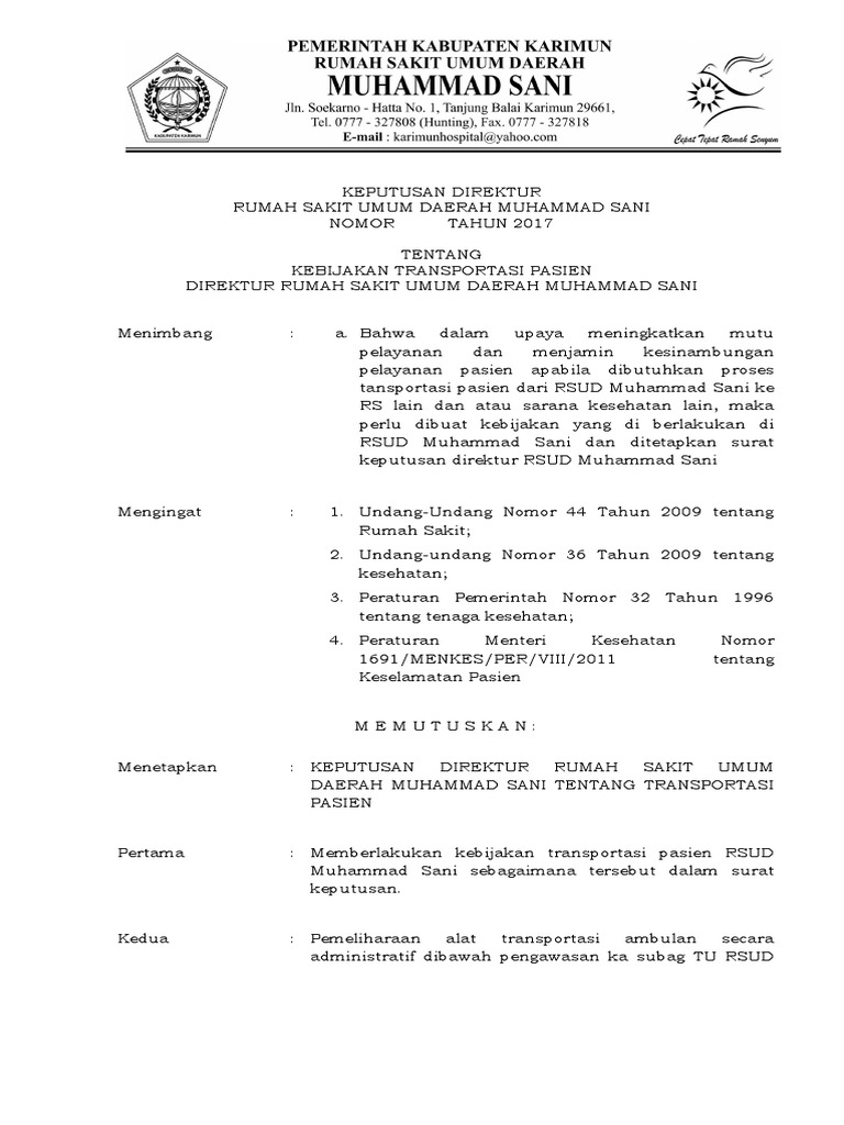 2 apk 5 SK Transportasi Rujukan PDF
