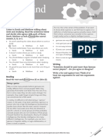 Openmind 3 Unit 7 Skills Test