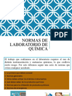 Normas de Laboratorio de Química