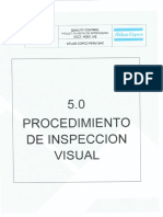 5.0 Procedimiento de Inspeccion Visual