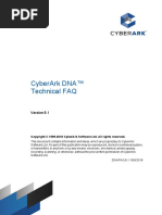 CyberArk DNA™ Technical FAQ