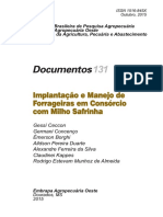 Consorcio MilhoForrageiras CPAO DOC131 2015