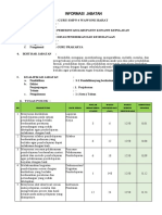 Informasi Jabatan Prakarya