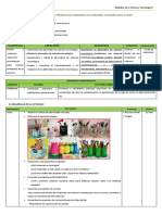 Sesión de Aprendizaje Con La Capacidad Diseña La Alternativ de Solución (3ºcompetencia)