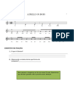 atrele os boi partitura