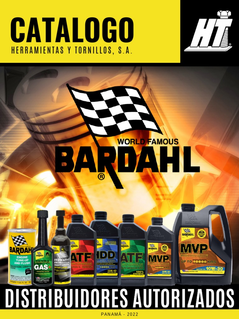 Bardahl 2022 Pdf Motor Oil Automotive Industry