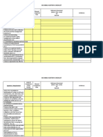 ISO 45001 Auditor's Checklist Template