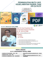 Dr. Kamba M. Taufik, MMR - PENINGKATAN MUTU UKP, DAN KESELAMATAN PASIEN, SERTA PPI DI FKTP, 28 JULI 2022 - PERNAS ADINKES - DIY