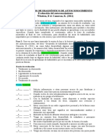 CUESTIONARIOS DE DIAGNÓSTICO DE AUTOCONOCIMIENTO - Whetten, D & Cameron, K. (2011)