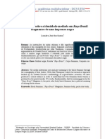 Apontamentos Sobre A Identidade Mediada em Raça Brasil