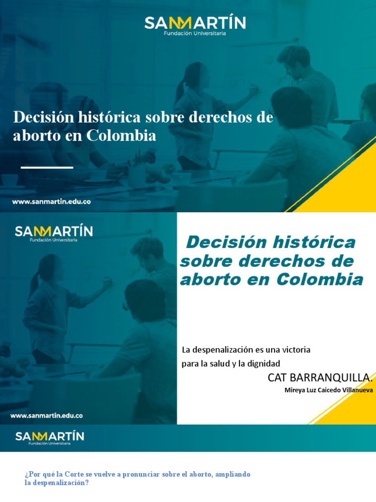 Diapositivas Sobre Sentencia C-055 de 2022 | PDF | Derechos