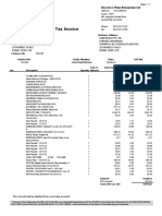 Tax Invoice: Invoice Address Delivery Address