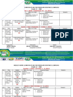 Weekly Home Learning Plan For Modular Distance Learning Grade 12 - A&B