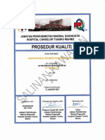 Prosedur Kualiti Gunasama JPMD PR-06 Penghantaran Spesimen Ke Makmal Rujukan