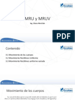 Mru y Mruv (Cinematica)