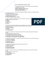 Soal Kompetensi Teknis 1