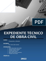 Grupo 04 - Expediente Tecnico - Obra Civil (Opcion2)