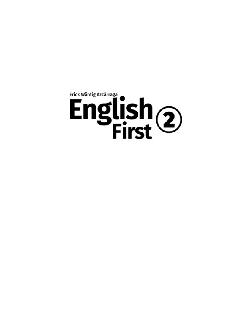 Ef2a Book Unit 1 Pdf English Language Linguistics